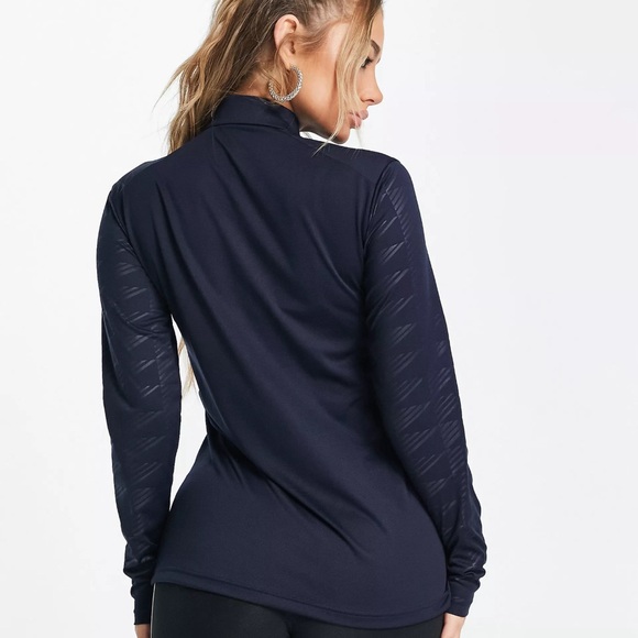 Adidas terrex half-zip long sleeve, legend ink, small - Picture 3 of 8